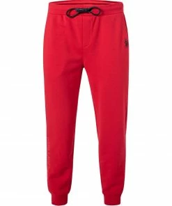 KARL LAGERFELD Sweathose 705075/0/512900/320 Sweatpants, Baumwolle, Rot