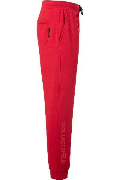 KARL LAGERFELD Sweathose 705075/0/512900/320 Sweatpants, Baumwolle, Rot 4 KARL LAGERFELD Sweathose 705075/0/512900/320 Sweatpants, Baumwolle, Rot – Bild 4