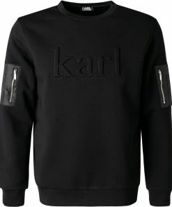 KARL LAGERFELD Sweatshirt 705000/0/512913/990 Baumwolle, Schwarz