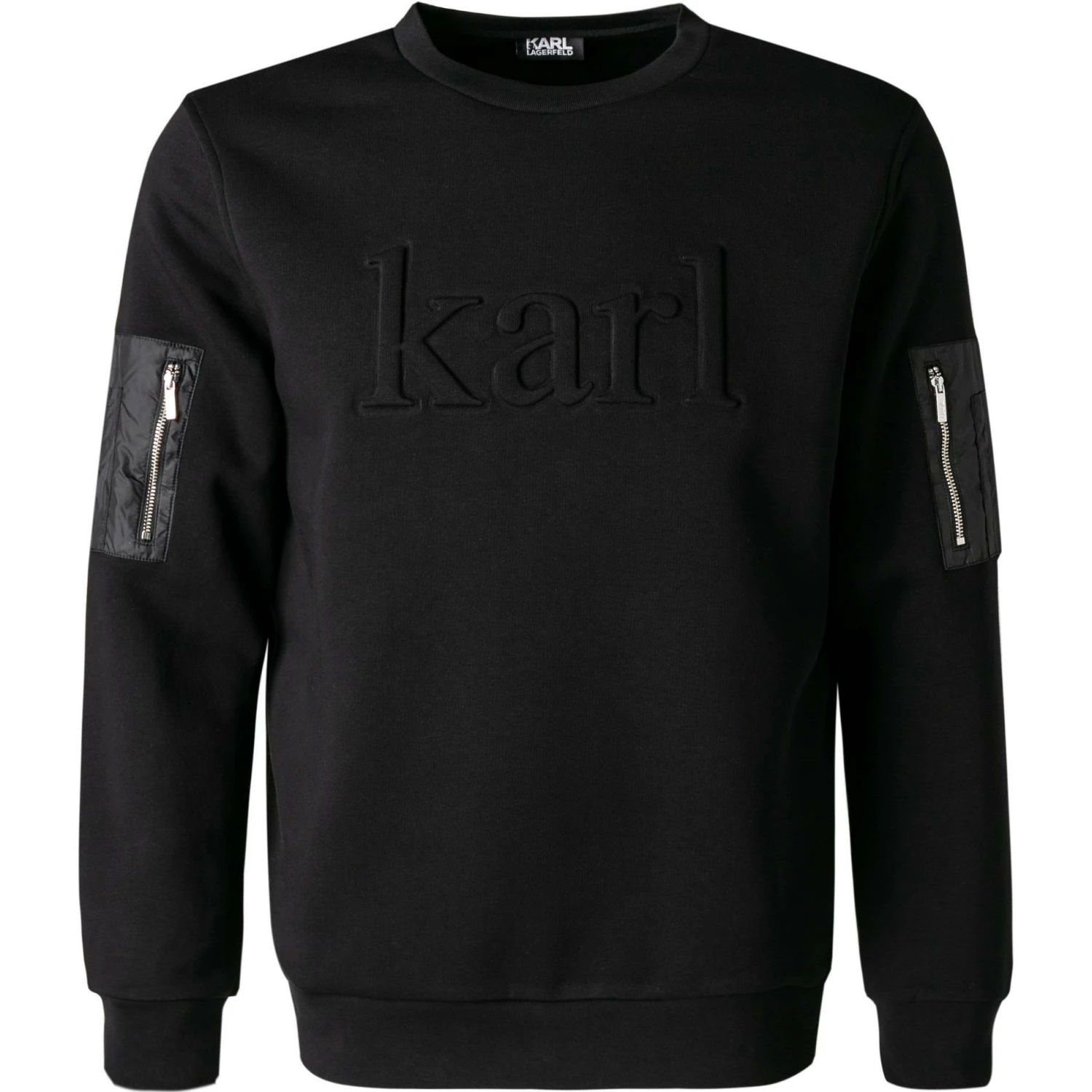 KARL LAGERFELD Sweatshirt 705000/0/512913/990 Baumwolle, Schwarz 1 KARL LAGERFELD Sweatshirt 705000/0/512913/990 Baumwolle, Schwarz