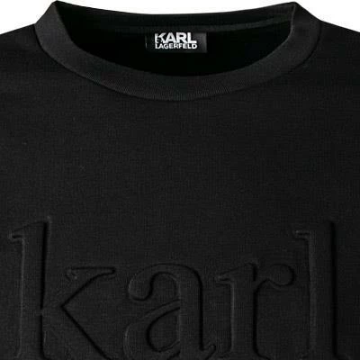 KARL LAGERFELD Sweatshirt 705000/0/512913/990 Baumwolle, Schwarz 3 KARL LAGERFELD Sweatshirt 705000/0/512913/990 Baumwolle, Schwarz – Bild 3