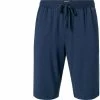 HANRO Short Pants Casuals 07 5039/1610 Pyjamashorts, Viskose, Navy meliert, Deep navy