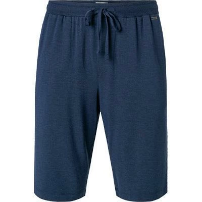 HANRO Short Pants Casuals 07 5039/1610 Pyjamashorts, Viskose, Navy meliert, Deep navy 2 HANRO Short Pants Casuals 07 5039/1610 Pyjamashorts, Viskose, Navy meliert, Deep navy – Bild 2