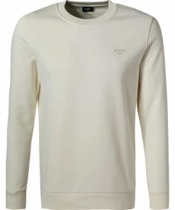 JOOP! Sweatshirt Alf 30028516/102 Baumwolle, Ecru
