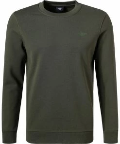JOOP! Sweatshirt Alf 30028516/302 Baumwolle, Dunkelolivgrün, Dunkelolive