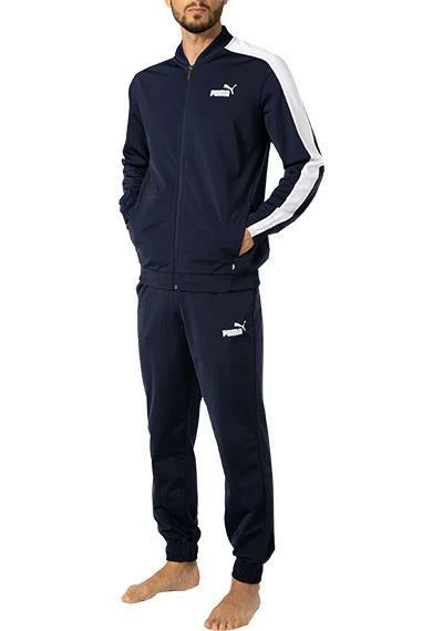 PUMA Trainingsanzug 585843/0006 Mikrofaser, Marine, Dunkelblau 2 PUMA Trainingsanzug 585843/0006 Mikrofaser, Marine, Dunkelblau – Bild 2