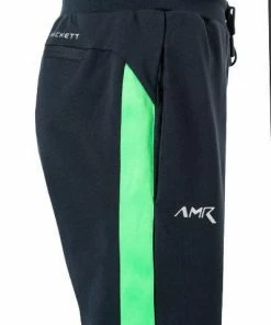 HACKETT Sweathose HM580909/5CW Sweatpants, Baumwolle, Navy, Navy-grün -schlechtchritte 373115 norm3