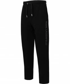 KARL LAGERFELD Sweathose 705042/0/512910/990 Sweatpants, Baumwolle, Schwarz