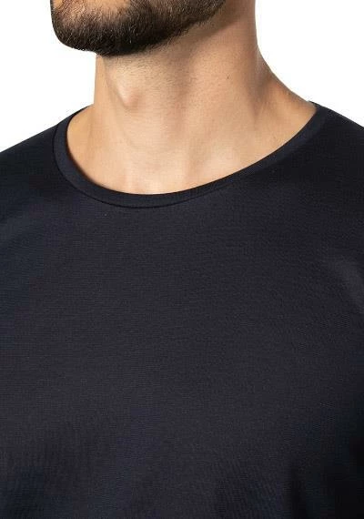 Novila T-Shirt 1/1 9579/496/4 Longsleeve, Baumwolle, Marine 3 Novila T-Shirt 1/1 9579/496/4 Longsleeve, Baumwolle, Marine – Bild 3