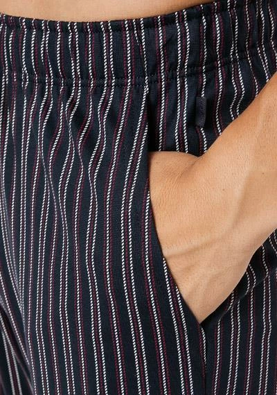 CALIDA Hose 29081/159 Pyjamahose, Baumwolle, Dunkelblau-rot gestreift, Dunkelblau-rot 4 CALIDA Hose 29081/159 Pyjamahose, Baumwolle, Dunkelblau-rot gestreift, Dunkelblau-rot – Bild 4