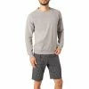CALIDA Sweatshirt 15181/991 Baumwolle, Grau meliert, Grau