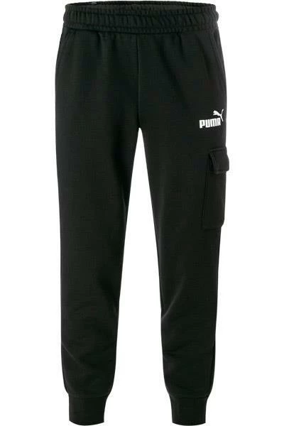 PUMA Cargohose 845802/0001 Sweatpants, Regular Fit, Baumwolle, Schwarz 2 PUMA Cargohose 845802/0001 Sweatpants, Regular Fit, Baumwolle, Schwarz – Bild 2