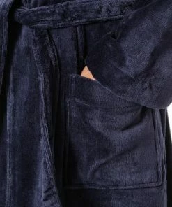 CALIDA Bademantel 68510/449 Baumwolle, Dunkelblau 7 CALIDA Bademantel 68510/449 Baumwolle, Dunkelblau -schlechtchritte 374313 norm3