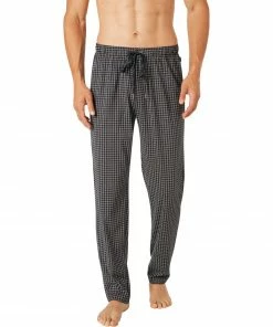 CALIDA Hose 29281/850 Pyjamahose, Baumwolle, Dunkelblau gemustert, Dunkelblau