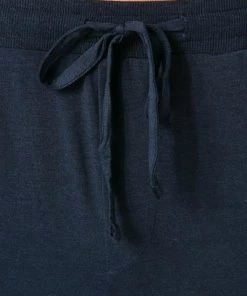 HANRO Long Pants Casuals 07 5040/1610 Pyjamahose, Baumwolle, Dunkelblau , Deep navy -schlechtchritte 374399 norm2