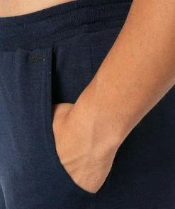 HANRO Long Pants Casuals 07 5040/1610 Pyjamahose, Baumwolle, Dunkelblau , Deep navy -schlechtchritte 374399 norm3