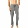 HANRO Long Pants Casuals 07 5040/1945 Pyjamahose, Baumwolle, Grau meliert, Stone melange