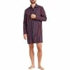Seidensticker Longsleeve 176015/516 Pyjamashirt, Baumwolle, Weinrot