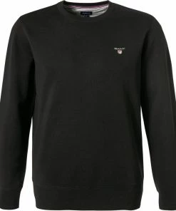 Gant Pullover 2046072/5 Sweatshirt, Baumwolle, Schwarz