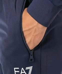 EA7 Trainingsanzug 6KPV59/PJ08Z/1554 Mikrofaser, Navy -schlechtchritte 374655 norm5