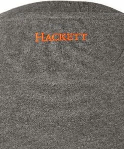 HACKETT Sweatshirt HM580929/987 Classic Fit, Baumwolle, Grau, Dunkelgrau -schlechtchritte 374742 norm4