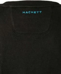 HACKETT Pullover HM580905/999 Sweatshirt, ASTON MARTIN, Baumwolle, Schwarz -schlechtchritte 374753 norm4