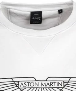 HACKETT Pullover HM580905/800 Sweatshirt, ASTON MARTIN, Baumwolle, Weiß -schlechtchritte 375333 norm2