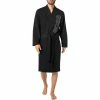 BOSS Kimono Identity 50460279/001 Bademantel, Baumwolle, Schwarz