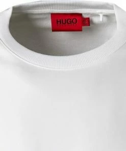 HUGO Sweatshirt Dollins 50457096/100 Baumwolle, Weiß -schlechtchritte 375430 norm2