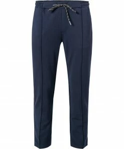 schlechtchritte 13 BOGGI MILANO Sweatpants BO21A0153/02 Mikrofaser, Navy