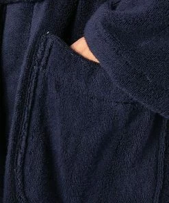 Polo Ralph Lauren Bademantel 714854533/001 Frottee Logo-Print am Rückteil, Navy-grau, Navy 9 Polo Ralph Lauren Bademantel 714854533/001 Frottee Logo-Print am Rückteil, Navy-grau, Navy -schlechtchritte 375809 norm4