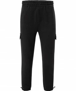 Strellson Sweathose Radek 30028066/001 Jogpants, Mikrofaser, Schwarz , Schwarz