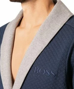 BOSS Hausmantel Limited 50460402/402 Jersey, Dunkelblau 6 BOSS Hausmantel Limited 50460402/402 Jersey, Dunkelblau -schlechtchritte 376258 norm2