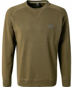 BOSS Sweatshirt Westart 50462769/308 Baumwolle, Khaki