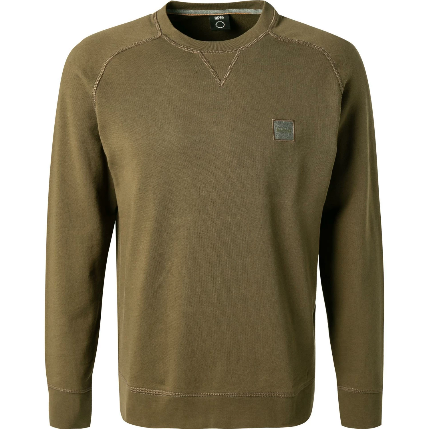 BOSS Sweatshirt Westart 50462769/308 Baumwolle, Khaki 1 BOSS Sweatshirt Westart 50462769/308 Baumwolle, Khaki