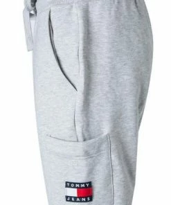 TOMMY JEANS Sweathose DM0DM11221/PJ4 Sweathpants, Bio Baumwolle, Hellgrau meliert, Hellgrau 7 TOMMY JEANS Sweathose DM0DM11221/PJ4 Sweathpants, Bio Baumwolle, Hellgrau meliert, Hellgrau -schlechtchritte 376636 norm3