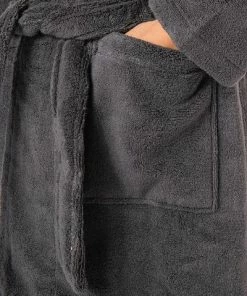 Polo Ralph Lauren Bademantel 714852627/002 Baumwolle, Dunkelgrau -schlechtchritte 376733 norm3