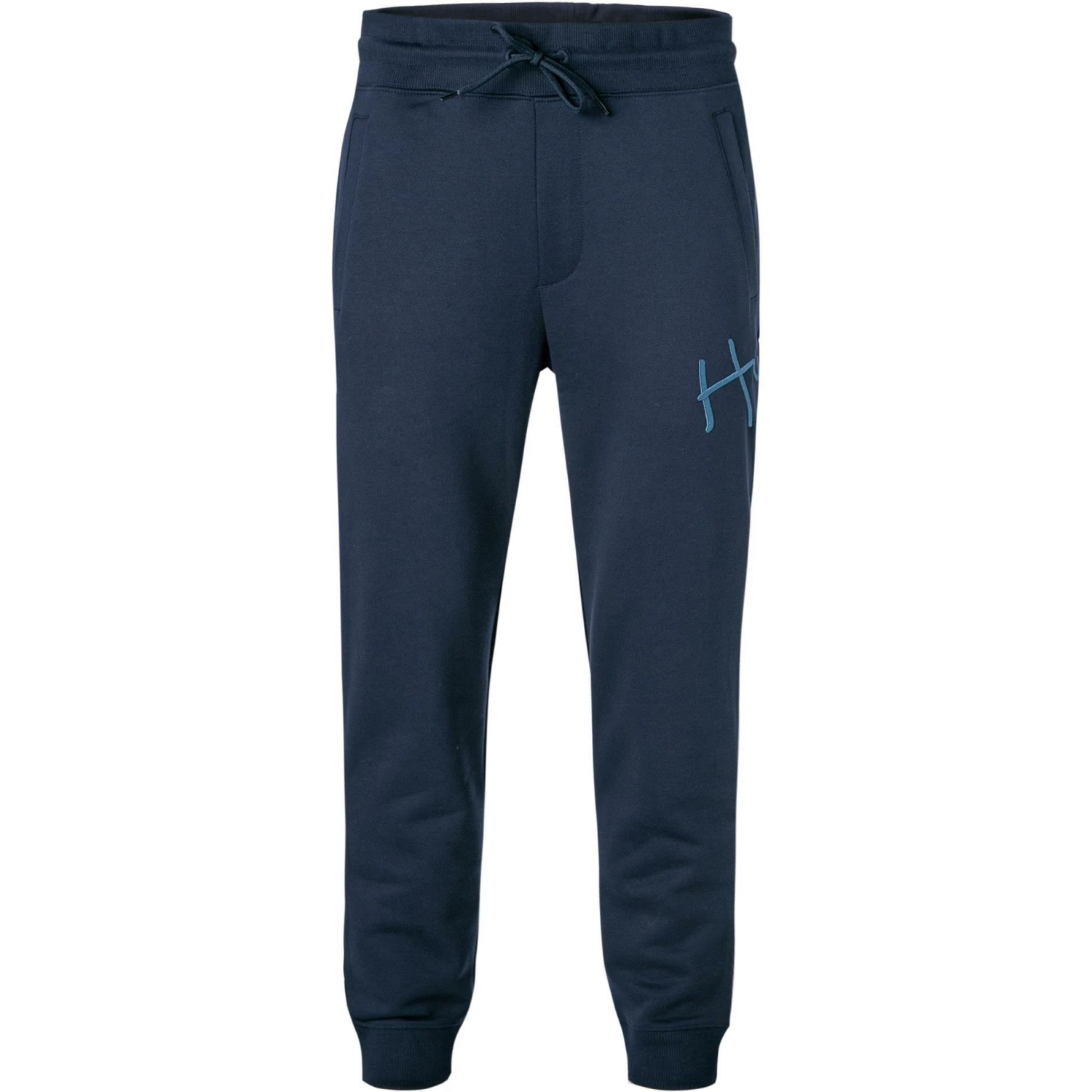 HUGO Sweathose Dartini 50457121/405 Sweatpants, Bio Baumwolle, Dunkelblau 1 HUGO Sweathose Dartini 50457121/405 Sweatpants, Bio Baumwolle, Dunkelblau