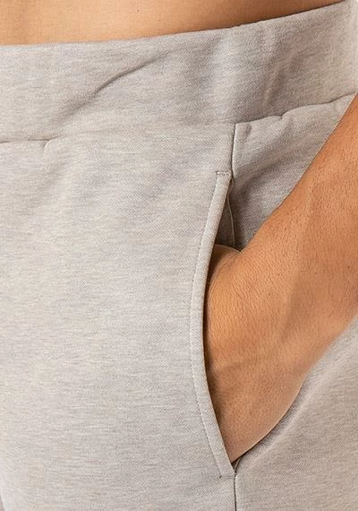 BOSS Pants Contemp 50460385/270 Jogginghose, Baumwolle, Beige meliert, Beige 4 BOSS Pants Contemp 50460385/270 Jogginghose, Baumwolle, Beige meliert, Beige – Bild 4