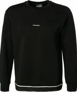 EMPORIO ARMANI Sweatshirt 6K1M74/1JHSZ/0999 Baumwolle, Schwarz