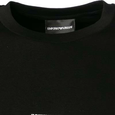 EMPORIO ARMANI Sweatshirt 6K1M74/1JHSZ/0999 Baumwolle, Schwarz 3 EMPORIO ARMANI Sweatshirt 6K1M74/1JHSZ/0999 Baumwolle, Schwarz – Bild 3
