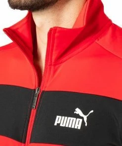 PUMA Trainingsanzug 845844/0011 Regular Fit, Mikrofaser, Rot -schlechtchritte 377311 norm2