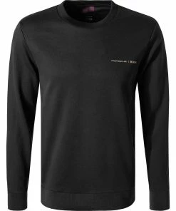 BOSS Sweatshirt Stadler 50457041/001 Baumwolle, Schwarz