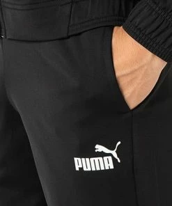 PUMA Trainingsanzug 845844/0001 Regular Fit, Mikrofaser, Schwarz -schlechtchritte 377967 norm5