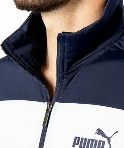 PUMA Trainingsanzug 845844/0006 Regular Fit, Mikrofaser, Blau -schlechtchritte 377968 norm2