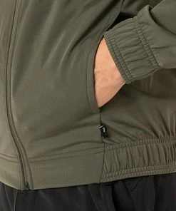 PUMA Trainingsanzug 845844/0044 Regular Fit, Mikrofaser, Olivgrün, Olive -schlechtchritte 377969 norm3