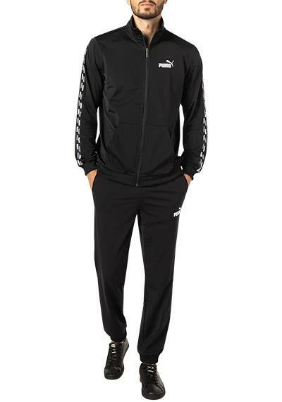 PUMA Trainingsanzug 845845/0001 Regular Fit, Mikrofaser, Schwarz 2 PUMA Trainingsanzug 845845/0001 Regular Fit, Mikrofaser, Schwarz – Bild 2