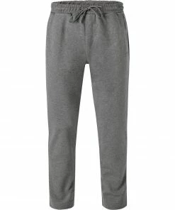 BOSS Sweathose Hadim 50455084/031 Sweatpants, Baumwolle, Grau meliert, Mittelgrau