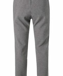 BOSS Sweathose Hadim 50455084/031 Sweatpants, Baumwolle, Grau meliert, Mittelgrau -schlechtchritte 378135 norm2