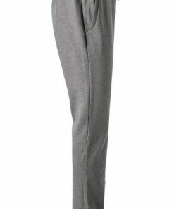 BOSS Sweathose Hadim 50455084/031 Sweatpants, Baumwolle, Grau meliert, Mittelgrau -schlechtchritte 378135 norm3
